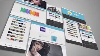 Website Presentation - After Effects Free Template
