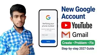 Google Account Phone Number Verification Problem 2026 | Verify Number Error Fix