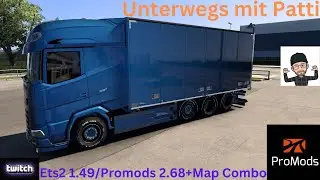 Patti on Tour 1.49/Promods 2.68 und Map Combo