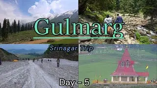 Srinagar Trip | Day -5 | #travel #dallakesrinagar #srinagartourism #mountains #gulmargkashmir