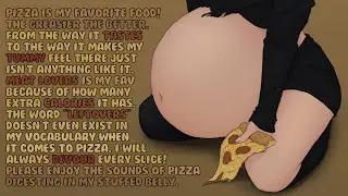 Stuffed with Pizza (Belly Gurgles ASMR)