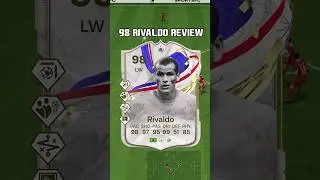 98 Rivaldo Review in EA Sports FC 24 #shorts #short #fc24 #eafc24 #rivaldo #futties #gotg #fifa