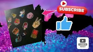 How to make stickers at home. DIY stickers at home.
