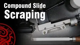 MIni Lathe Upgrade | Compound Slide Scraping