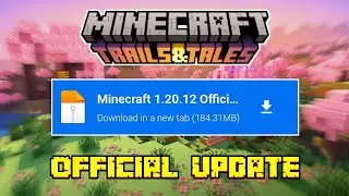 🔥Minecraft Pe 1.20.12 Official Version | Minecraft Pocket Edition Hotfix Update!