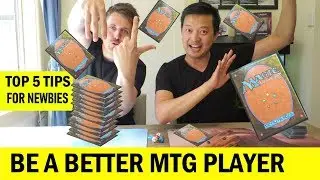 How To Be A Better Magic: The Gathering (MTG) Player for Beginners | Top 5 Tips