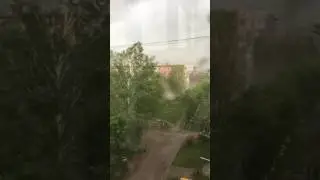 Ураган в Кемерово 1.06.2017