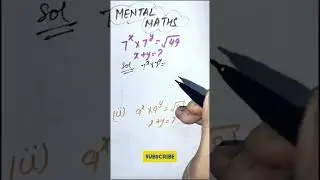 #mentalmath #mental #maths #mathmatics Solve Mental Mathmatics Question