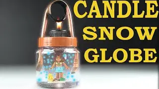 How To Make A Snow Globe With Candle