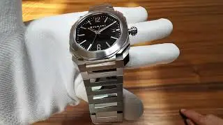 Best Luxury Entry Level Watch, Bvlgari Octo Solotempo 38mm.                         