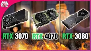 RTX 4070 vs RTX 3080 vs RTX 3070 | Real Gaming Benchmark | FHD, QHD