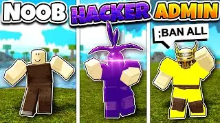 Roblox NOOB vs HACKER vs ADMIN SKY BASE BUILD in BOOGA BOOGA