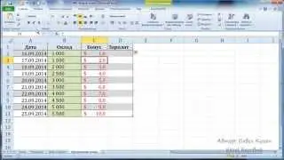 Курс Excel_Базовый - Урок №6. Форматирование таблиц в Excel