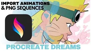 How to import animation in Procreate Dreams (Updated)