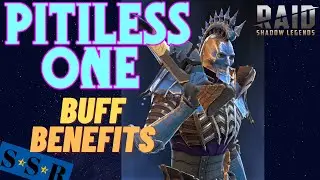 A *BUFFED Pitiless One in a *BUFFED Gear Set | Raid: Shadow Legends