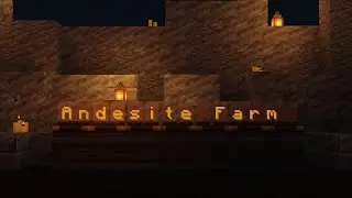 Minecraft Create mod 0.4 Andesite Farm