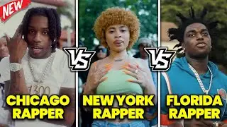 CHICAGO RAPPERS vs NEW YORK RAPPERS vs FLORIDA RAPPERS 🔥