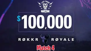 Rokkr Royale Warzone Tournament 100.000$ - Match 4 - Call Of Duty Warzone Tournament