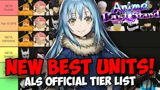Best Units in Anime Last Stand! (Official Tier List - Rimuru Slime Update)