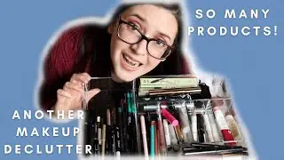 DECLUTTERING HALF OF MY MAKEUP COLLECTION | eyeliners, mascara, brows, & lipliners