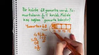 3. Sınıf Kesir Problemleri Kesirler Birim Kesir