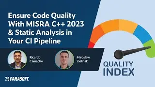 Ensure Code Quality With MISRA C++ 2023 & Static Analysis in Your CI Pipeline