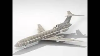 Tu-154 aeroflot 3D model from CGTrader.com