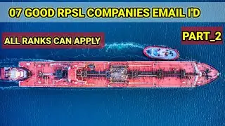 7 RPSL SHIPPING COMPANIES EMAIL I'D|| RPSL NUMBER|| GOOD AGENCY