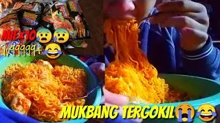 MUKBANG ||Mie samyang korea spicy chicken lv10