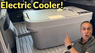 Tesla Model Y Electric Refrigerator Freezer Cooler | Fits Perfectly In The Sub-Trunk!