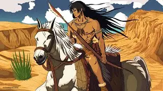 Native American character art timelapse in my style (2k Subscriber Special)