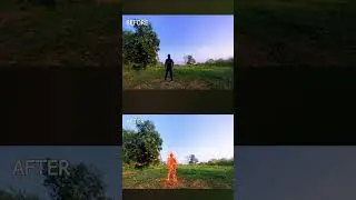 Fire Person Flying - VFX Movie Maker: Video Effect [Available on iOS & Android]