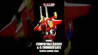 Riobot Compatible Kaiser & G-Thunder Gate Set #srw #superrobotwars