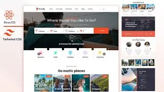 ✈️ React JS Tutorial - TRAVEL WORLD APPLICATION | Download Full Source Code. PART 2
