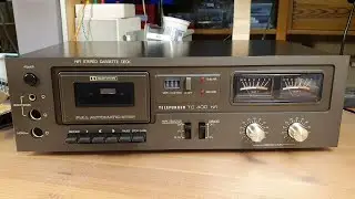 Telefunken TC 400 hifi cassette deck repairs