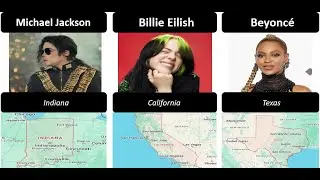 Best known Singers Ever From Each U S  State