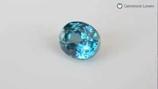 Голубой циркон 3,49 кт.