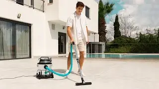 Solid and liquid vacuum cleaner Conga Rockstar Wet & Dry Steel Max