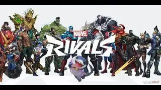 Marvel Rivals showing all heroes and their animations