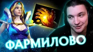 Заспамил бедолаг! | Crystal Maiden 7.35 | Radikaifa