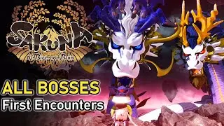 All Boss Fights (+ Timestamps) | SAKUNA OF RICE AND RUIN (PS4 PRO)