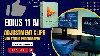 Adjustment Clips|How to use Adjustment Clips in Edius 11 |