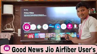 Good News 👍 Jio Airfiber Customers..Jio Cinema Premium Now Available In Jio STB #Jio #video #free