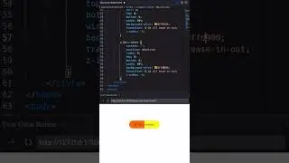 How to create dual color button using HTML CSS only✅📌
