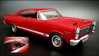 1967 Mercury Comet Cyclone GT 390 1/25 Scale Model Kit Build How To Assemble Paint Interior Engine