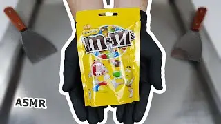 ASMR - Ice Cream Rolls M&M | No talking