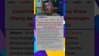 Conchita Caroline Harus Bayar Utang ka Bank