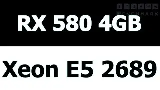 Xeon e5 2689 + rx 580 фпс в играх. | games benchmark.