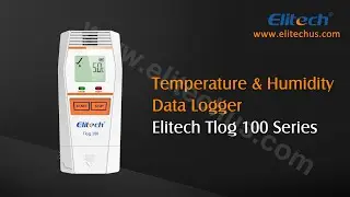 Elitech Tlog 100 Series Temperature and Humidity Data Logger Accuracy ±0.6℉