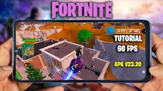 FORTNITE MOBILE CHAPTER 4 | TUTORIAL 60 FPS ↗️ APK V23.20 - Subtitled ENG ES - 10/2023